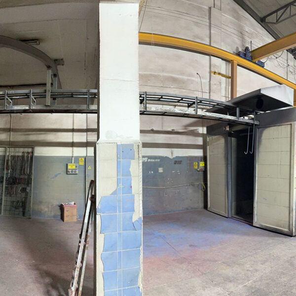Endüstriyel Tünel Fırın 12500 x 3000 x 2500 mm | Yüksek Hacimli Boyama - Ankara Elektrostatik Toz Boya | Dayanıklı ve Estetik Kaplama Çözümleri Yüksek hacimli boyama için endüstriyel tünel tipi elektrostatik fırın