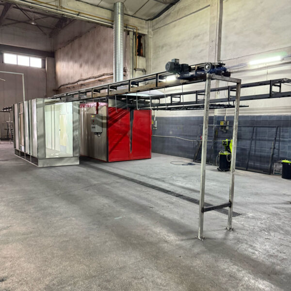 6 Bölmeli 7500cm Elektrostatik Toz Boya Fırını | Otomatik Kontrollü - Ankara Elektrostatik Toz Boya | Dayanıklı ve Estetik Kaplama Çözümleri Otomatik kontrollü, 6 bölmeli 7500 cm elektrostatik toz boya fırını