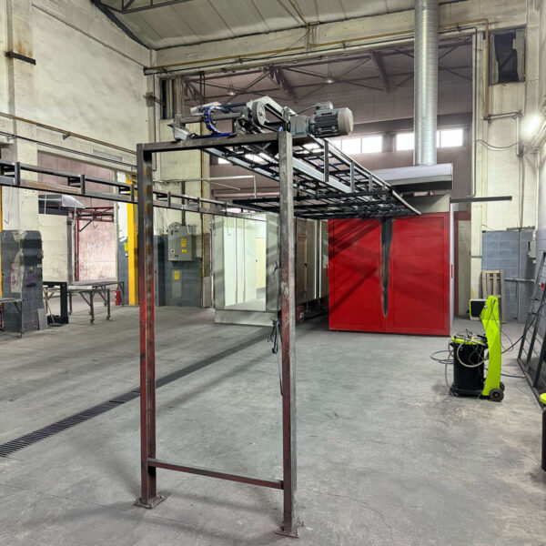 7500cm Modüler Toz Boya Fırını – 6’lı Seri Üretim Modeli - Ankara Elektrostatik Toz Boya | Dayanıklı ve Estetik Kaplama Çözümleri Modüler tasarımlı 7500 cm’lik 6’lı elektrostatik toz boya fırını
